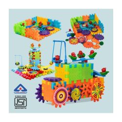 Rotating Gear Connecting Blocks | Stem & Montessori Learning