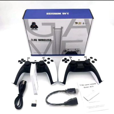 M15 PS5 Wireless Video Game Console | 4K HD Game Stick for TV | Retro Gaming System