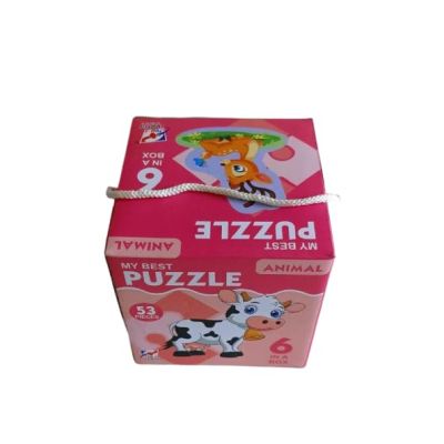 My Best Puzzle + Crayons + Coloring Book Set (mix designs)